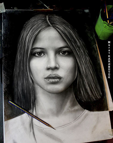 Karakalem Portre Çizimleri - Sanatsal Hediyeler İstanbul kadıköy bağdat caddesi üsküdar çizim 187